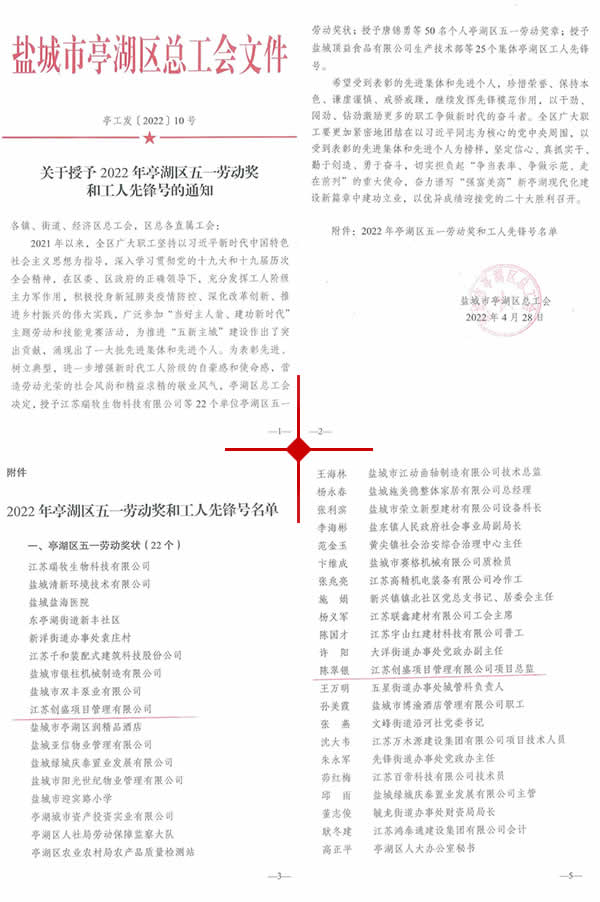 新聞=江蘇創(chuàng)盛榮獲 “亭湖區(qū)五一勞動(dòng)獎(jiǎng)狀”榮譽(yù)稱號(hào)01.jpg